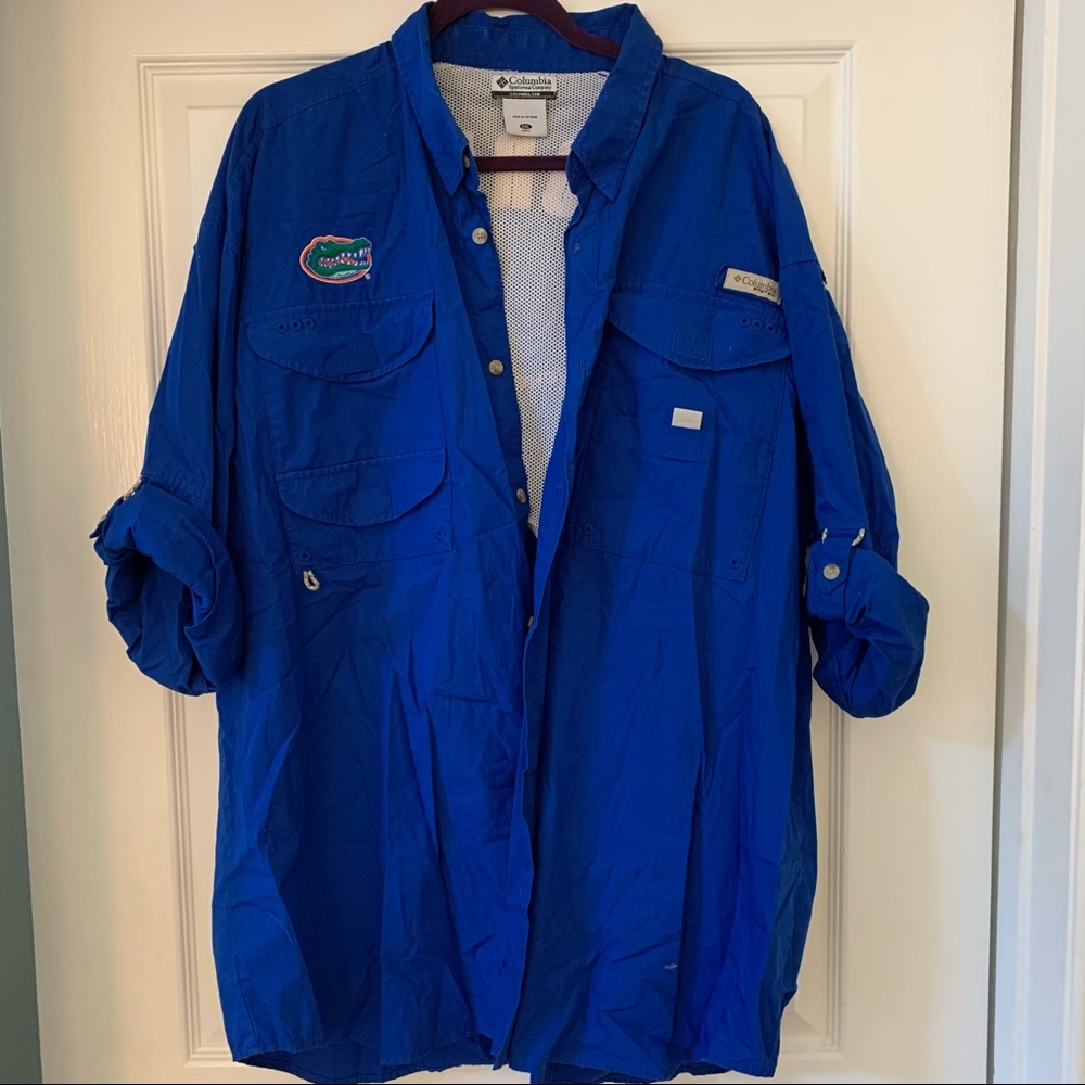 Men’s Columbia Florida Gators fishing shirt
